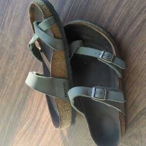 Birkenstock Mayari Suede Footbed Sandals